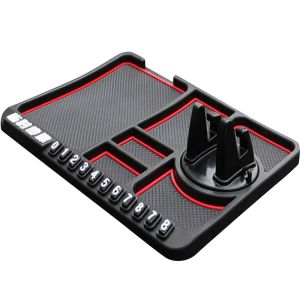 Mat Dasbor Mobil/Alas Mobil Dashboard Anti Slip Dudukan Handphone/Matras Pad Handphone