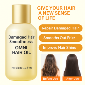 Hair Serum Spray for Dry Frizzy Hair Repairing Hair Oil Serum with Keratin Nourishes Roots Strengthens Damaged Hair