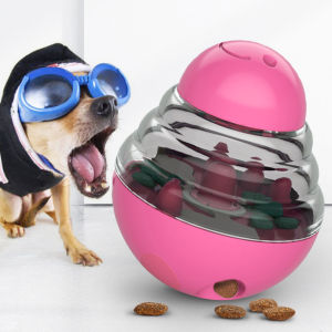 Cat Slow Feeder Balance Car Toy for Dogs and CatsEnrichment