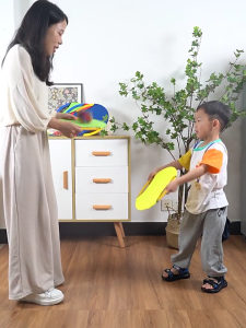 Disc Toss and Catch Paddle Game for Kids Outdoor Balance and Coordination Exciting Toss and Catch Sphere Set