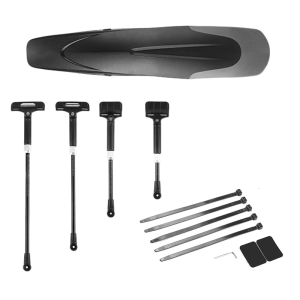 Bicycles Mudguard Adjustable Folding Bikes Front Rear Mud Guard Cycling Splashes Guards Set for Mountain Bikes Ridings