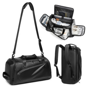 SEA CHOICE Backpack  Large Capacity Duffle Bag Multifunction Travel Backpack With Wet Dry Separation Satchel Sling Bag Large Size Travel Duffle Bags Waterproof Sport Gym Bag Lightweight Weekender Overnight Men Bag