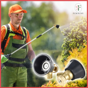 High Pressure Sprinkler Adjustable Sprayer for Agricultural Pesticide Fertilizers Misting Atomization 360 Plant Water Spray Nozzle Garden Tool