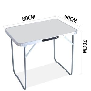 Outdoor Portable Table Camping Home Folding Table Portable Waterproof And Oil-proof Iron Table Outdoor Picnic