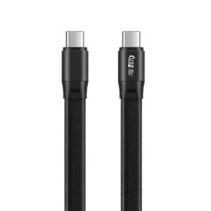 Type C Power Wire USB4 Data Cable 80Gbps Transfer Rate 240W Power Delivery Braided Cord for 16K Display Daisy Chaining