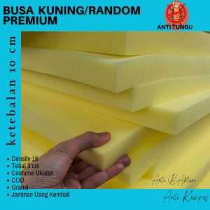 Busa meteran tebal 10 cm busa kasur royal busa lembaran lapisan sofa busa peredam density 20 alas setrika
