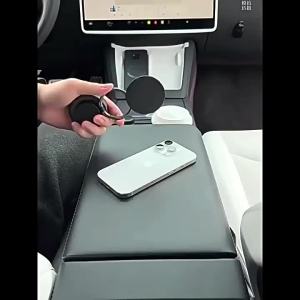AE Magnetic Vacuum Suction Cup Car Phone Holder 2026 New model of suction cup center console anti-shake navigation support stand