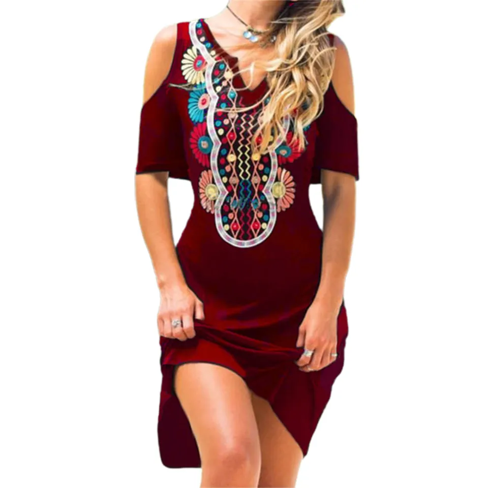 Bohemian tribal outlet dress