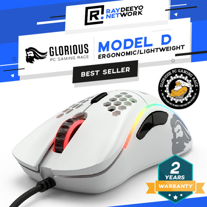 Glorious Model D RGB Gaming Mouse [Lightweight & Ergonomic] | Lazada