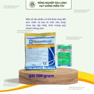 Phân Bón Lá Combo RIDO MILGOLD 100gr + ATONIK 10ml - xanh lá   đâm chồi  hạn chế nam  rễ phục hồi  cây phát triển ... - bảo vệ cây trồng .