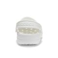 Crocs classic clog bone white unisex for man woman sandals with ecobag. 