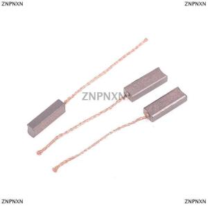 [COD] ZNPNXN 10ชิ้นเครื่องกำเนิดไฟฟ้ากระแสสลับแปรงถ่านสำหรับมิตซูบิชิ4.5X6.5X20mm ทองแดงสูง