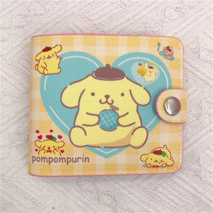 ULEEK Kawaii Anime Wallet for Women Cute Coin Purse Cute Girls Gifts Hello Kitty Cartoons Portable ID Card Holders