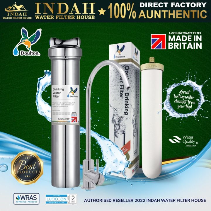 Doulton 304 Stainless Steel Housing DIS BTU Biotect Ultra Ceramic Water