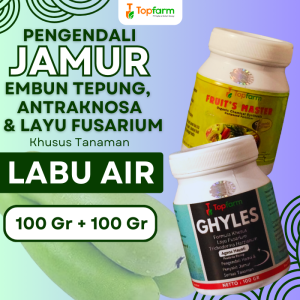 Fungisida Topfarm / Obat Pembasmi Jamur Akar Labu Air / Obat Jamur Upas Labu Air / Obat Jamur Akar Labu Air/ Obat Jamur Tanaman Labu Air / Obat Jamur Labu Air / Obat Jamur Layu Batang Labu Air