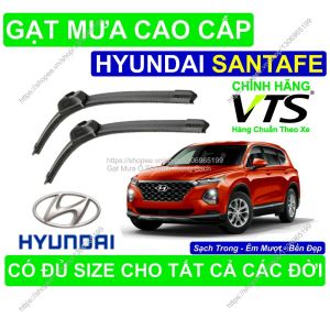 Gạt Mưa Silicon Nano Kính Lái Hyundai Santafe Cặp Gạt Mưa K.ính Lái Hyundai Santafe Có Đủ Size C.ho Các Đời Xe Santafe