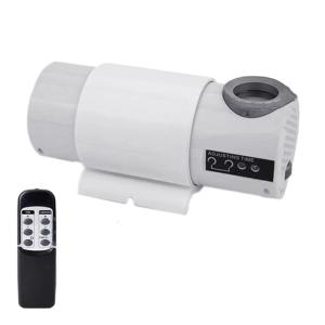 LED Wall Projection Clock with Remote Control and Arabic Numerals for Students and Professional Convenient Time Display
