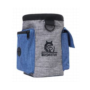 OUTOPEN Multifunction Waterproof Feeding Bag Food Container Garbage Bag Puppy Outdoor Travel Pet Training Waist Bag Dog Treat Pouch Dog Treat Bag Pet Supplies