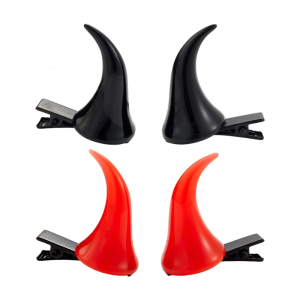 Tái Sử Dụng Halloween Quỷ Sừng kẹp tóc Sáng Tạo Hairband Phong Cách Nhựa Phụ kiện tóc Cho Các Bên Theo Chủ Đề Tổ Chức Sự Kiện