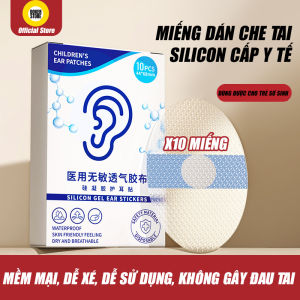 Miếng Dán Bịt Tai Y Tế Cho Bé Chống Nước Siêu Thoáng Khí An Toàn Chuẩn Y Tế – Hộp 10 Miếng
