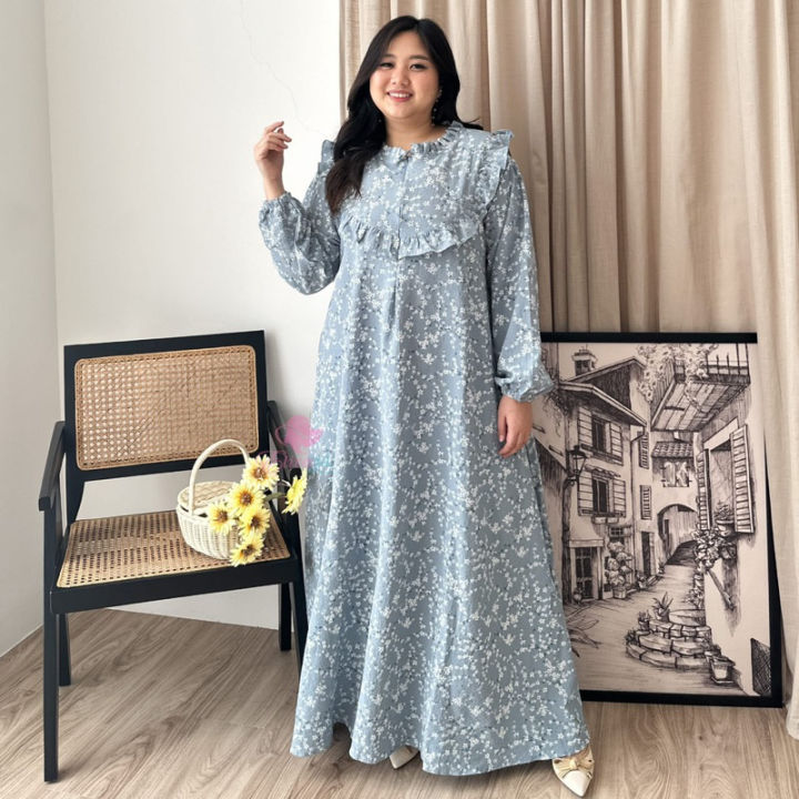 Jumbo%20gamis%20Seya%20cey%20crinkle%20ld%20120%20130%20dan%20140%20cm%20-%20Image%203