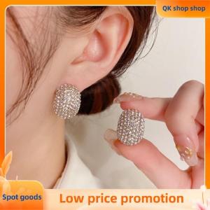 ✨QK shop✨ Diamond Peas Earrings Niche Design Light Luxury High-End Earrings For Woman