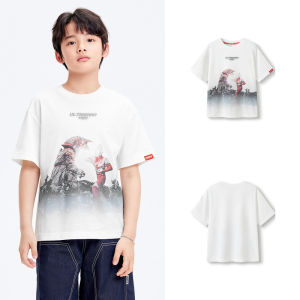 balabala Ultraman Ip Children Boy Short Sleeve T Shirt Summer Quick Dry