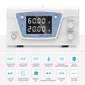 Wanptek adjustable dc power supply 60V 20A metal anodizing laboratory bench source stabilized switch power 30V10A 500W 1000W DIY. 