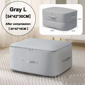 SG RumahHome® Dustproof Compression Storage Bag Clothes Comforters Duvet & Travel Business Trip Luggage Storage Organiser