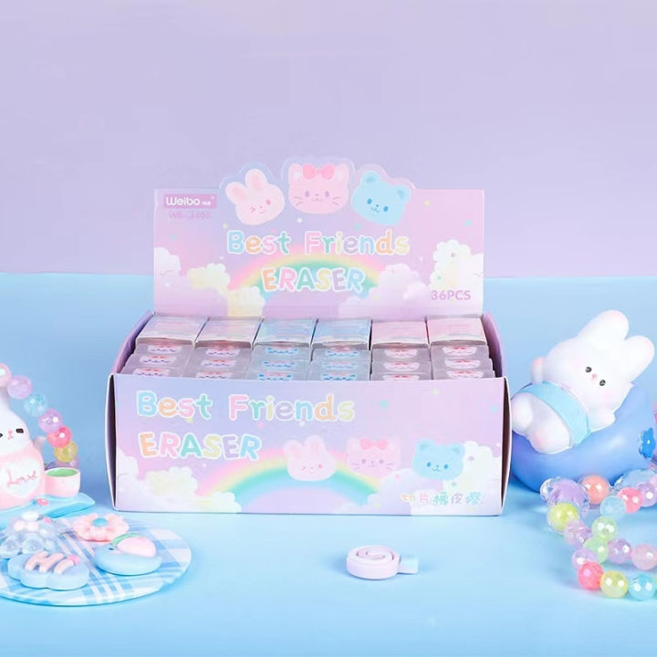 Jeeyee.shop  WEIBO WB-3405 1PCS HIGH QUALITY ERASER SCHOOL SUPPLIES/Giveaways