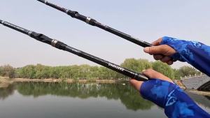 ชุดอุปกรณ์ตกปลาชุดคาร์บอน คันเบ็ดทะเล คันเบ็ดหิน คันเบ็ดหล่อที่เบาและแข็งเป็นพิเศษ คันเบ็ดตกปลาทะเลแบบลอยตัว คันเบ็ดระยะไกลแบบใช้คู่ในทะเลอ่อน