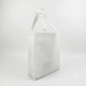 28Lx33Hx10W RPET Non Woven Bag Ultrasonic A4 size doorgift printing custom shopping recycle grocery reusable goodies