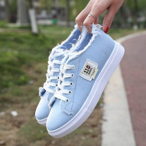 Giày thể thao nữ quần váy đều phù hợp 3 màu Đen - Trắng - Xanh GN04