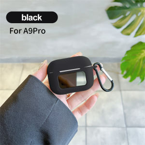 Tri-Town TPU Silicone Case For A9 Pro Bluetooth Earbuds Shockproof Soft Cover with Touch Screen Protection