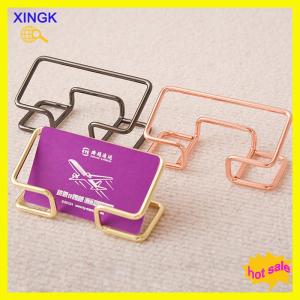 XINGK Business Card Holder Desk Bracket Cards Organizer Office Gift Display Holders