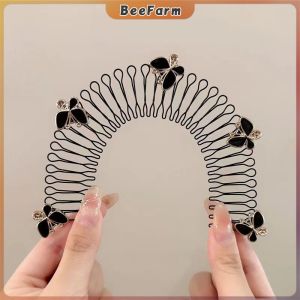B.F. Invisible Broken Hair Clip Roll Curved Inserted Comb Women Broken Hair Sorting Hairpins