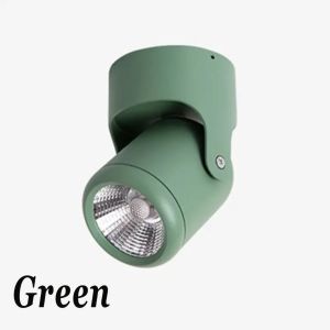 Nordic Macaron COB Open Mounted Light Household Clothing Shop Ceiling Tube Spotlights Room Lamp