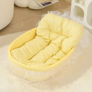 Pet Princess Bed Cats and Dogs Soft and Comfortable Detachable and Durable Bed Summer Pet Sofa Pet Supplies