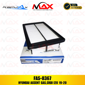 FAS 8367 FLEETMAX AIR FILTER FOR HYUNDAI ACCENT GAS CRDi i20