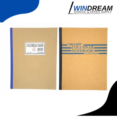 Columnar Notebook Veco/Valiant brand (any brand will be given)