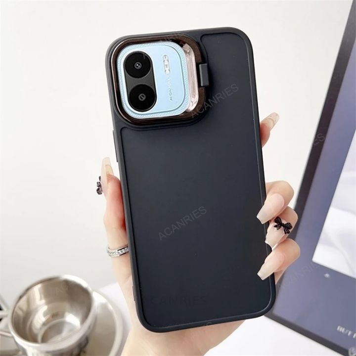 Xiaomi Redmi A1 Redmi A2 Case Softcase FOLDING WINDOW MACARON