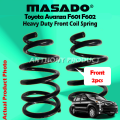 MASADO Toyota Avanza F60 F601 F602 2004 2011 Front And Rear Heavy Duty Coil Spring (2pcs). 
