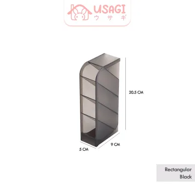 Usagi Official - Stationary Holder Kotak Tempat Alat Tulis Pensil / Rak Kosmetik Stand Organiser / Tempat Pulpen Bulat / Wadah Pensil Pena / Tempat Kuas Kosmetik / Tempat Spidol