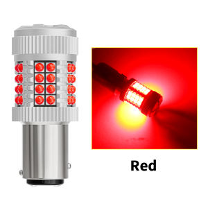 SEAMETAL LED Car Turn Signal Light 3030 3D Chips Beam Car Bulb 1156 1157 P21W T20 7440 7443 Car Brake Light