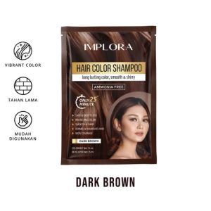 IMPLORA Hair Color Shampoo Sachet 15ml - Pewarna Rambut - YUONE