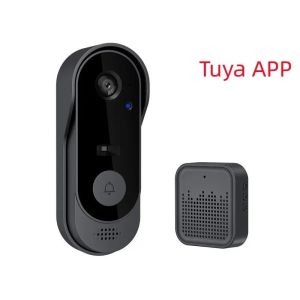 Tuya Doorbell With Camera Wireless Bundle Video Doorbell WIFI HD Outdoor Doorbell Camera Security Video Intercom IR