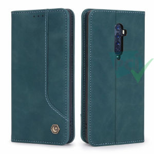 Casing Untuk Oppo Reno 2F Genuine Super Wallet Case PE Leather Full 360 Degree TPU Waterproof - COD