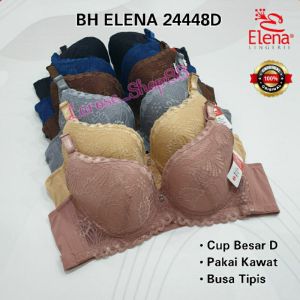 Bh Elena Cup Besar 24448D Elena Bra Big Cup D Bh Cup Besar Kawat Busa Tipis Kait 3