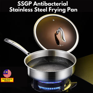 SSGP 26cm Antibacterial Stainless Steel Non Stick Frying Pan