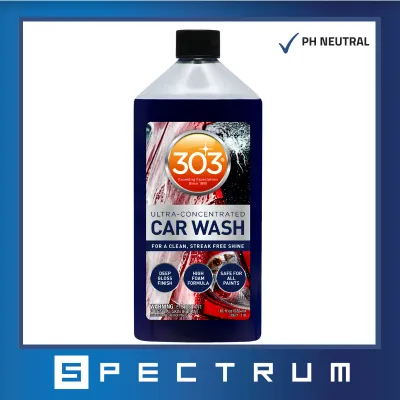 Safe for Coated Cars - 303 Automotive Ultra Concentrated Car Wash | pH Neutral